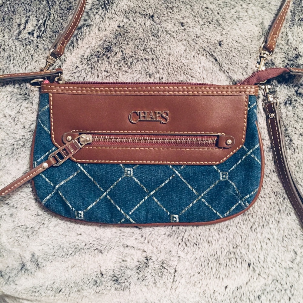 Chaps Brand New detachable cross body purse bag